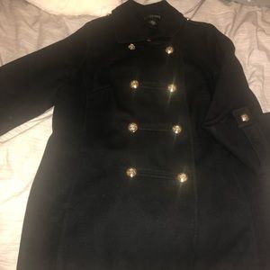 Lane Bryant Black Peacoat
